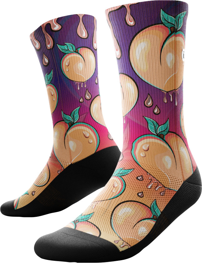 Outway Peachy Crew Socks - Unisex