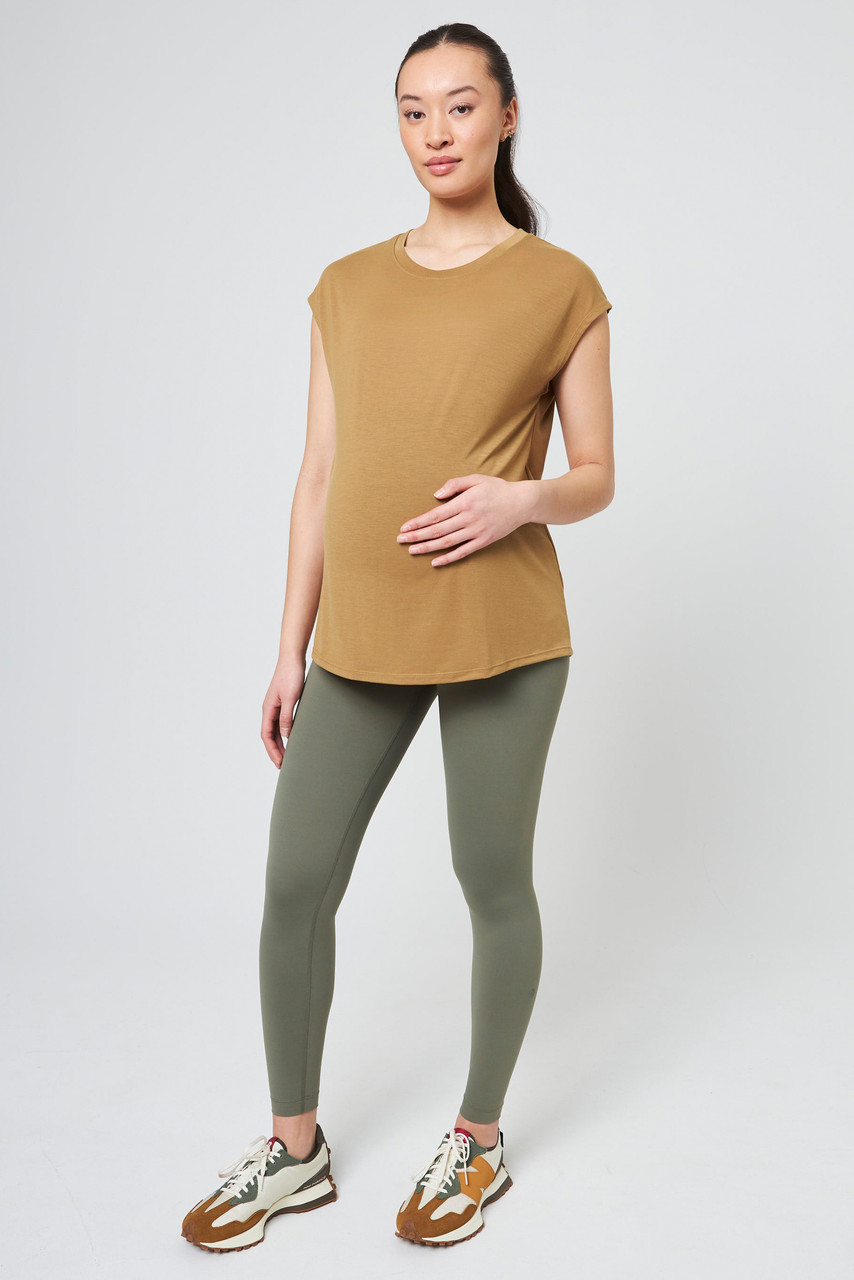 MPG Dynamic Relaxed Short Sleeve Maternity Tee - Women's