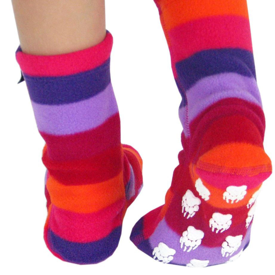 Polar Feet Non Skid Fleece Socks - Youths