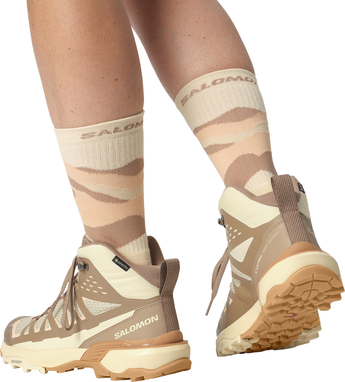 Salomon X Ultra 360 Edge Mid Gore-Tex Light Trail Shoes - Women's