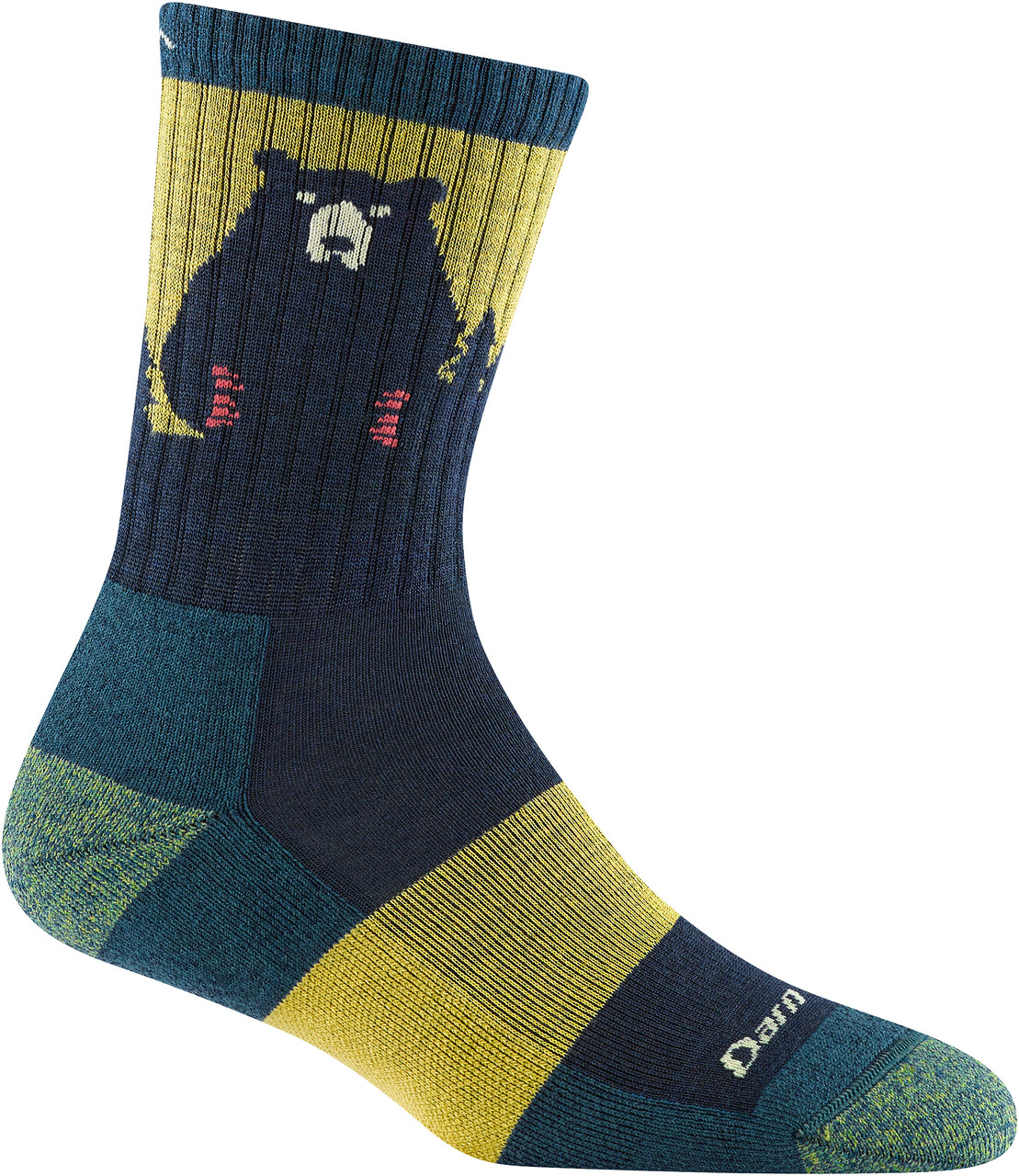 Darn Tough Bear Town Light Cushion Micro Crew Socks - Women's
