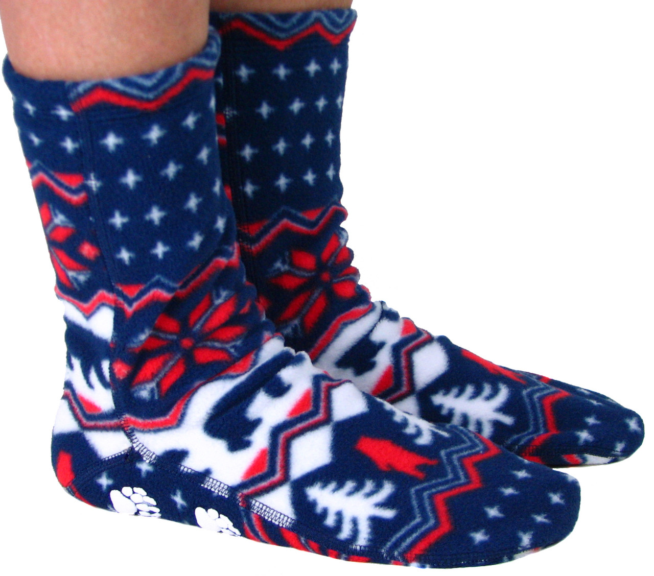 Polar Feet Non Skid Fleece Socks - Youths