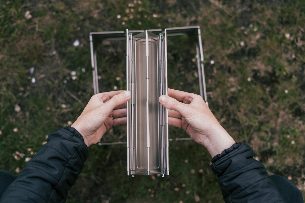 Wolf and Grizzly Fire Safe Portable Fire Pit