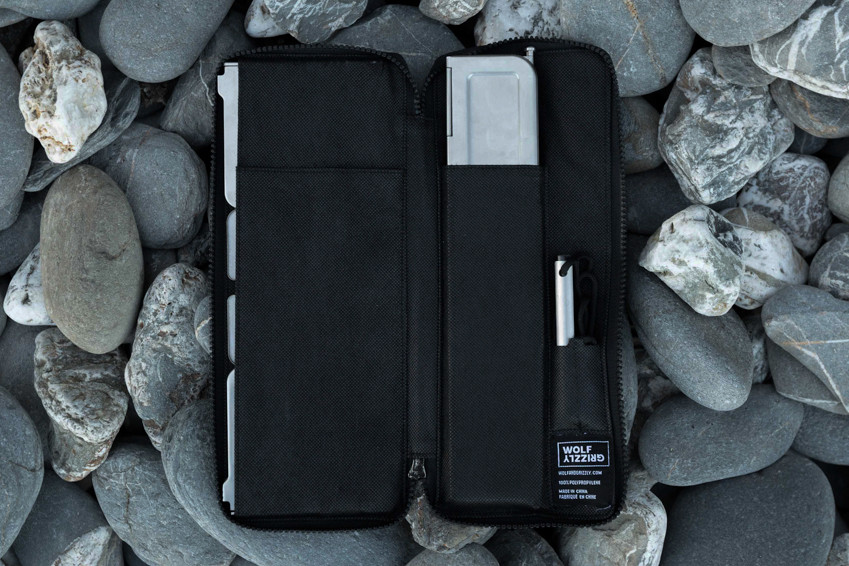 Wolf and Grizzly Fire Safe Portable Fire Pit