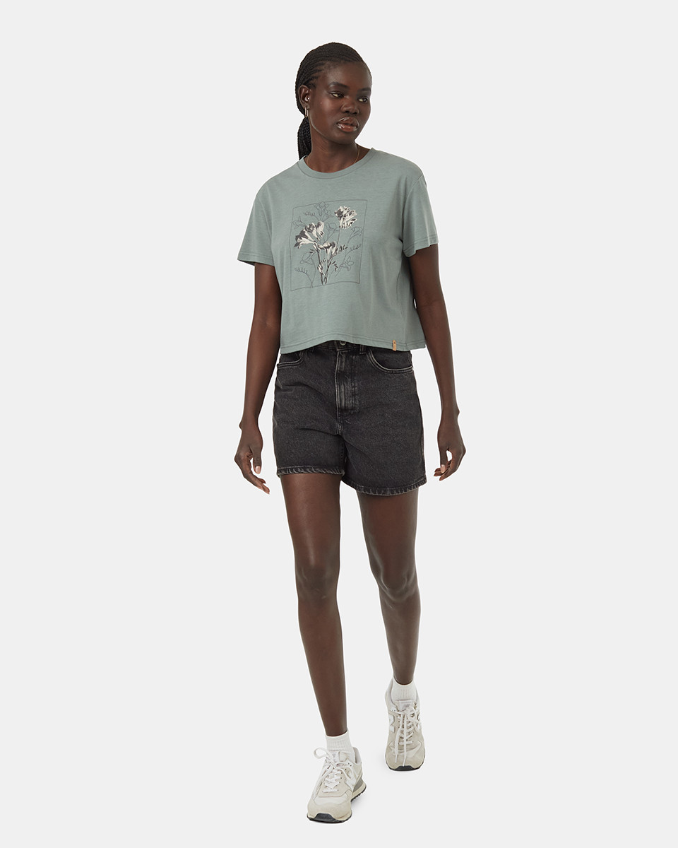 tentree Floral Crop T-Shirt - Women's