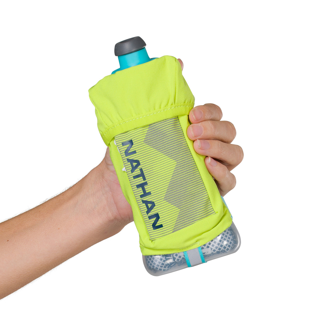 Nathan Quick Squeeze Insulated Handheld Bottle 12oz. - Unisex