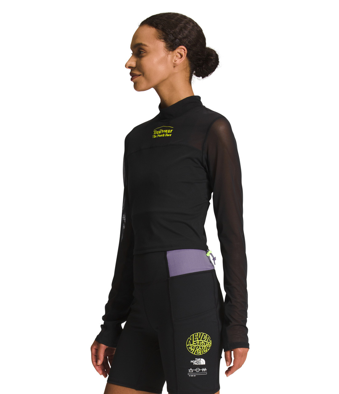 The North Face Trailwear QTM Mock Neck Long Sleeve - Women's
