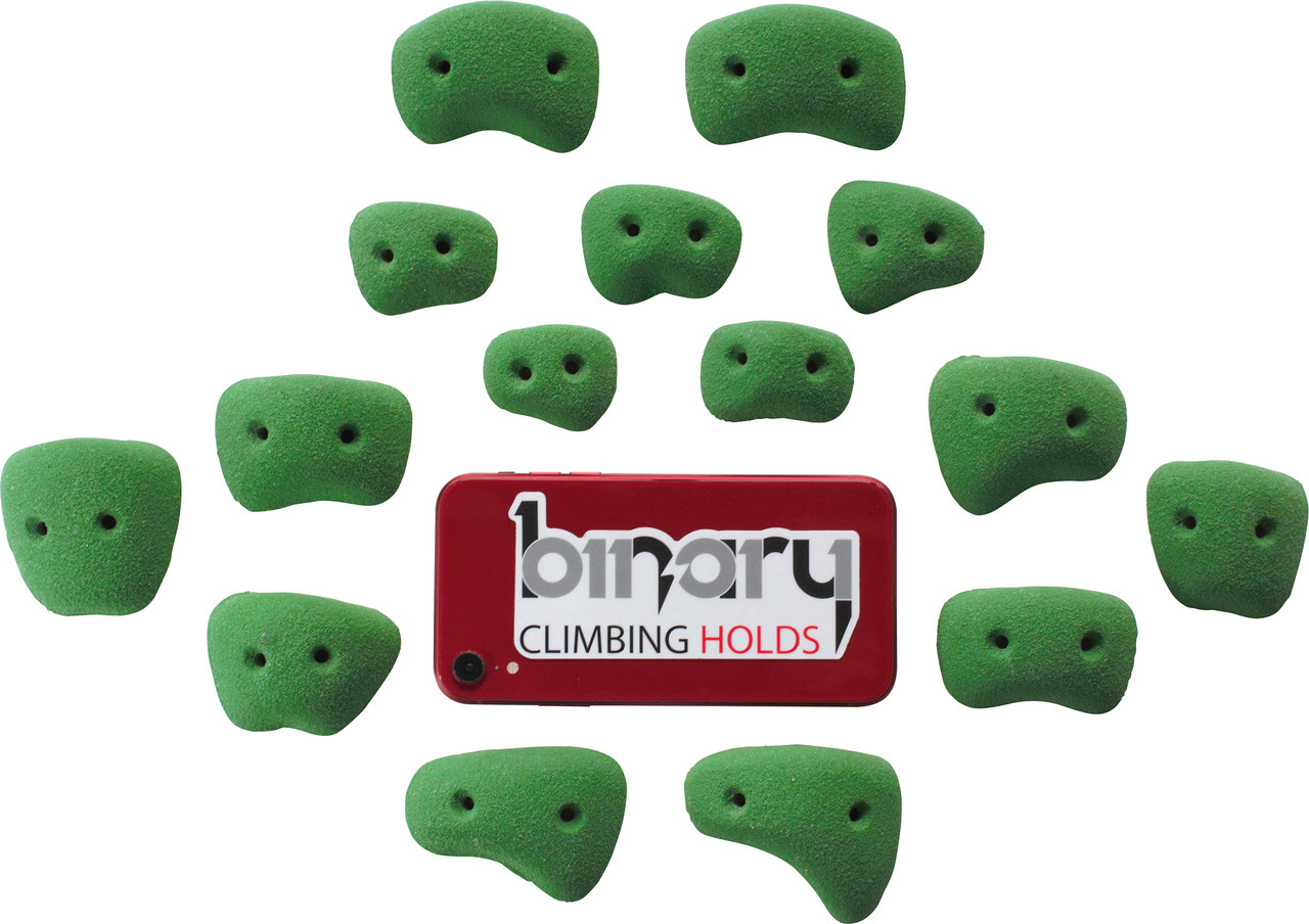 Binary Holds Vector Bits Recycled 15 Crimp Hold Pack