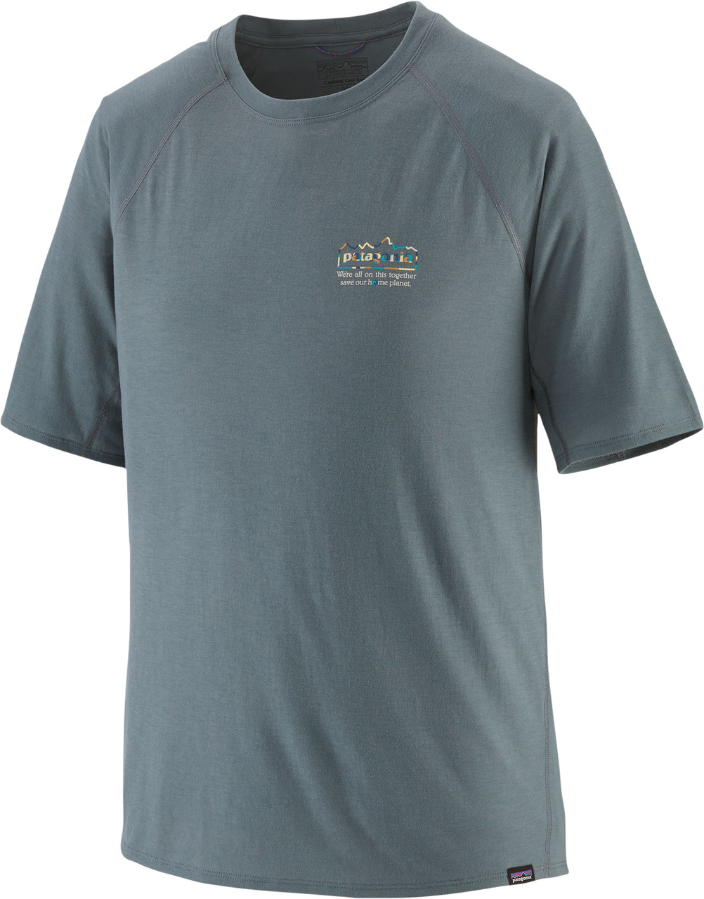 Patagonia Capilene Cool Trail Graphic Short Sleeve Shirt - Men's