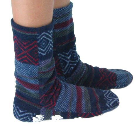 Polar Feet Non Skid Fleece Socks - Youths