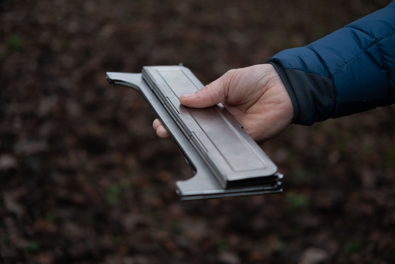 Wolf and Grizzly Fire Safe Portable Fire Pit