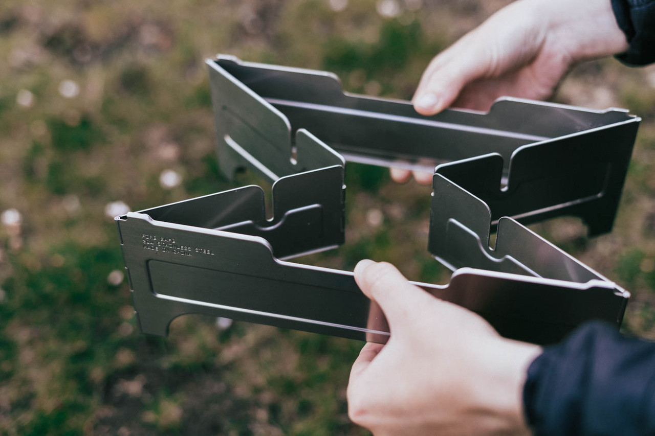 Wolf and Grizzly Fire Safe Portable Fire Pit