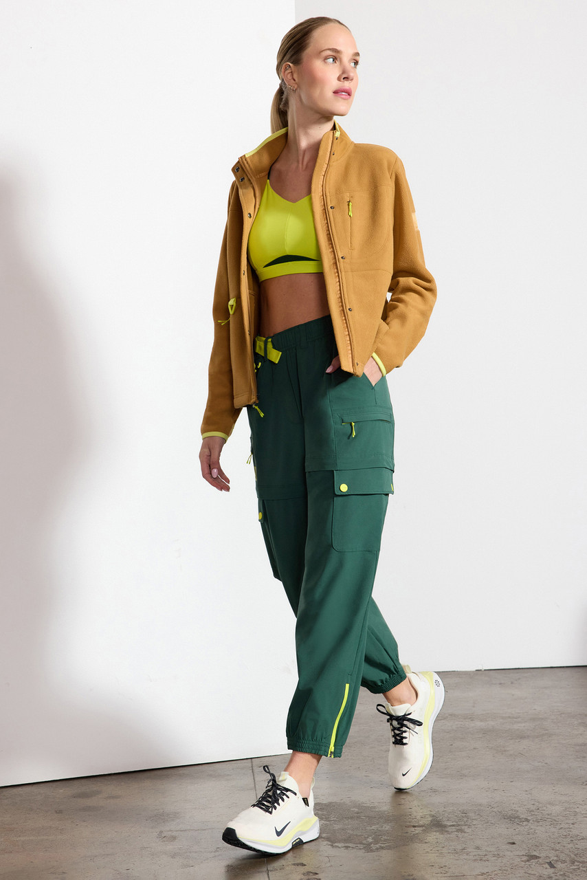 MPG Mixed Media Fleece Jacket with Carabiner - Women's