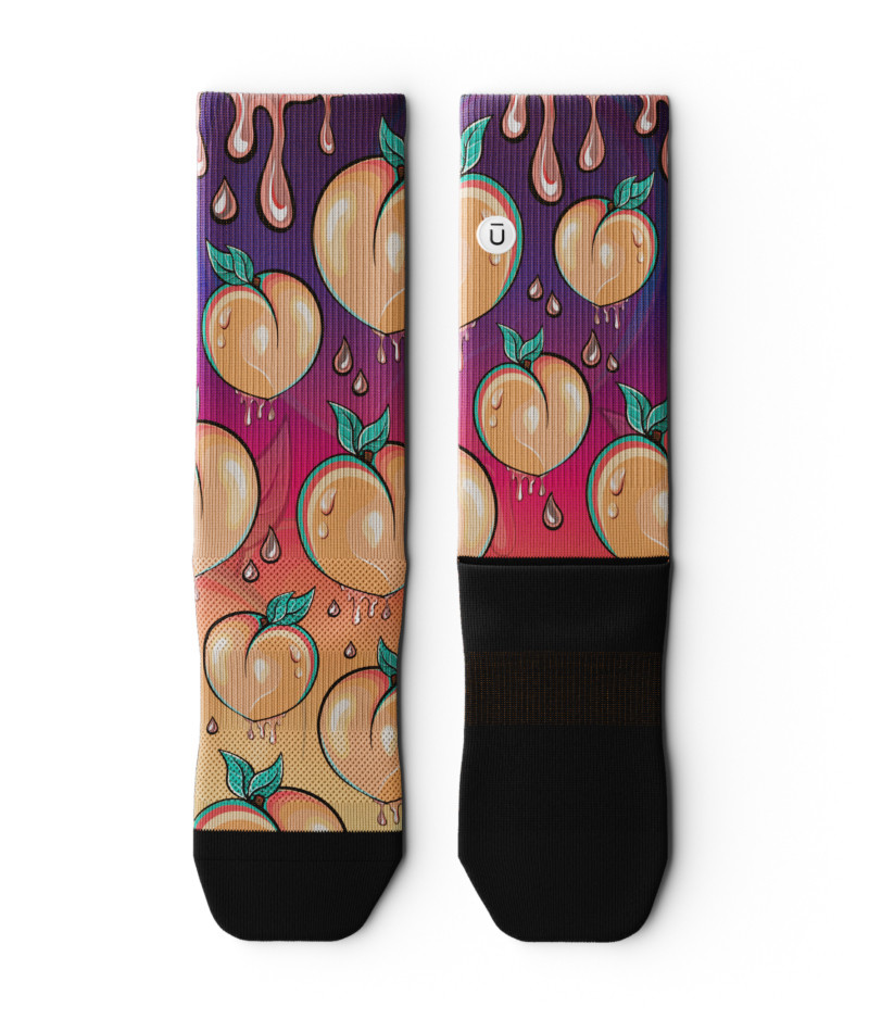 Outway Peachy Crew Socks - Unisex