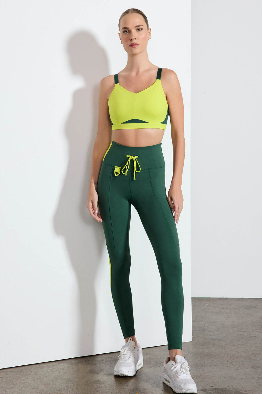 MPG Vital Paneled Medium Support Mesh Back Bra - Women's