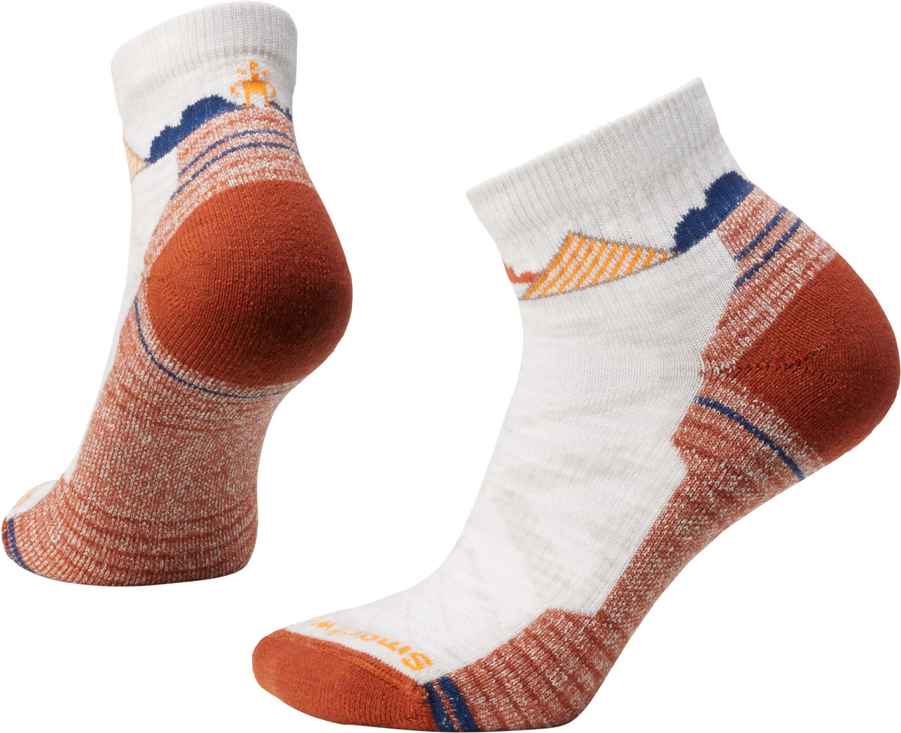 Smartwool Hike Light Cushion Clear Canyon Pattern Ankle Socks - Women's