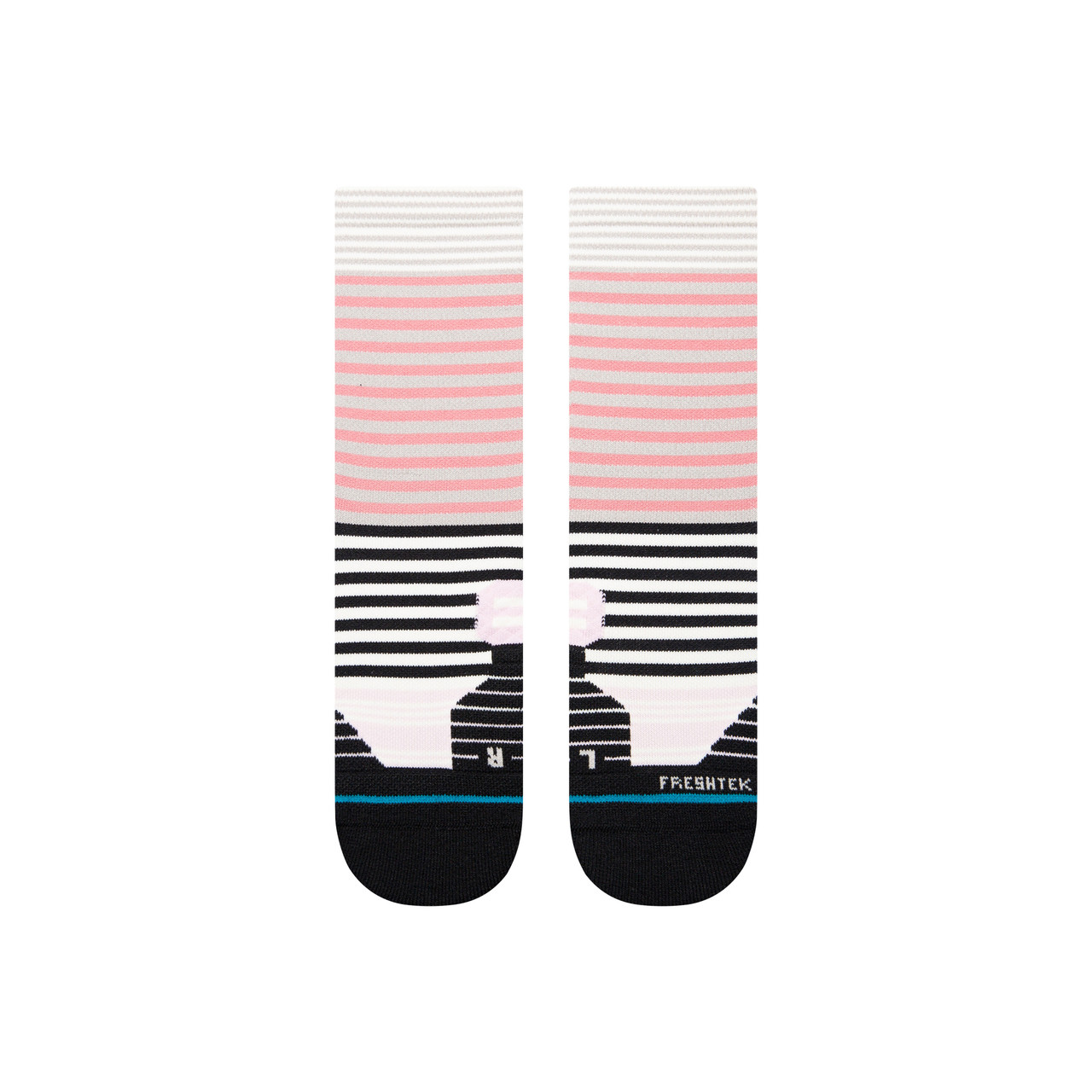 Stance Athletic Sunshine Stripe Mid Socks - Women's