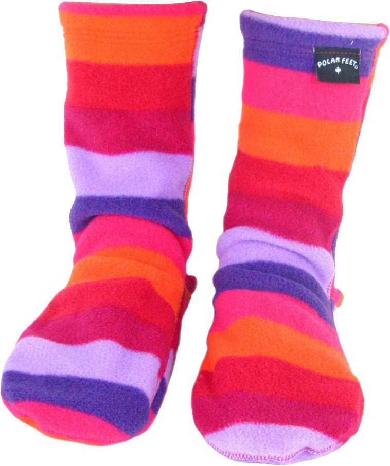 Polar Feet Non Skid Fleece Socks - Youths
