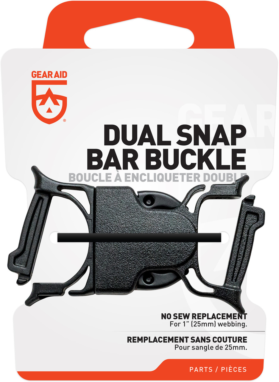 Gear Aid Dual Snap Bar Repair Buckle