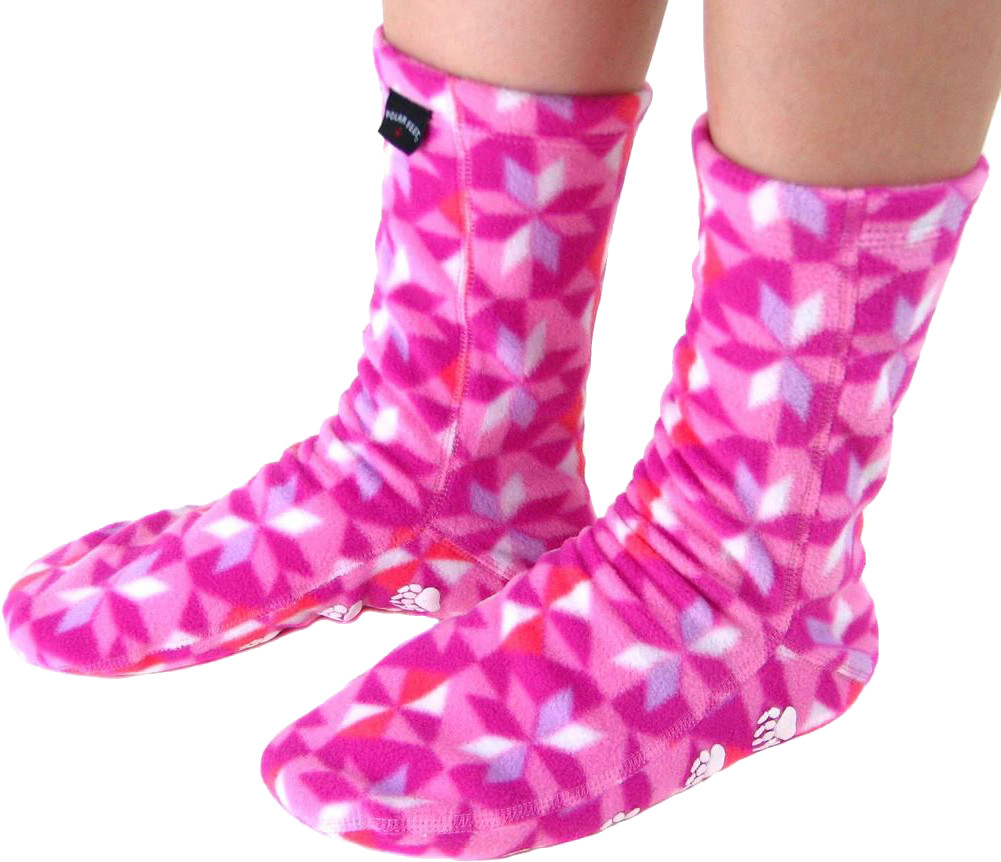 Polar Feet Non Skid Fleece Socks - Youths