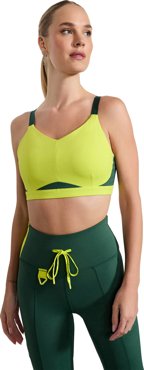 MPG Vital Paneled Medium Support Mesh Back Bra - Women's