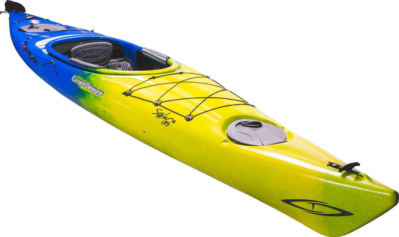 Current Designs Solara 135 Rudder Kayak