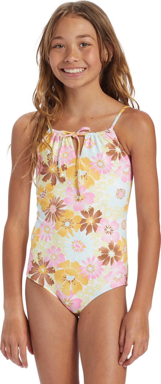 Billabong Flower Power One Piece Swimsuit - Girls' - Youths