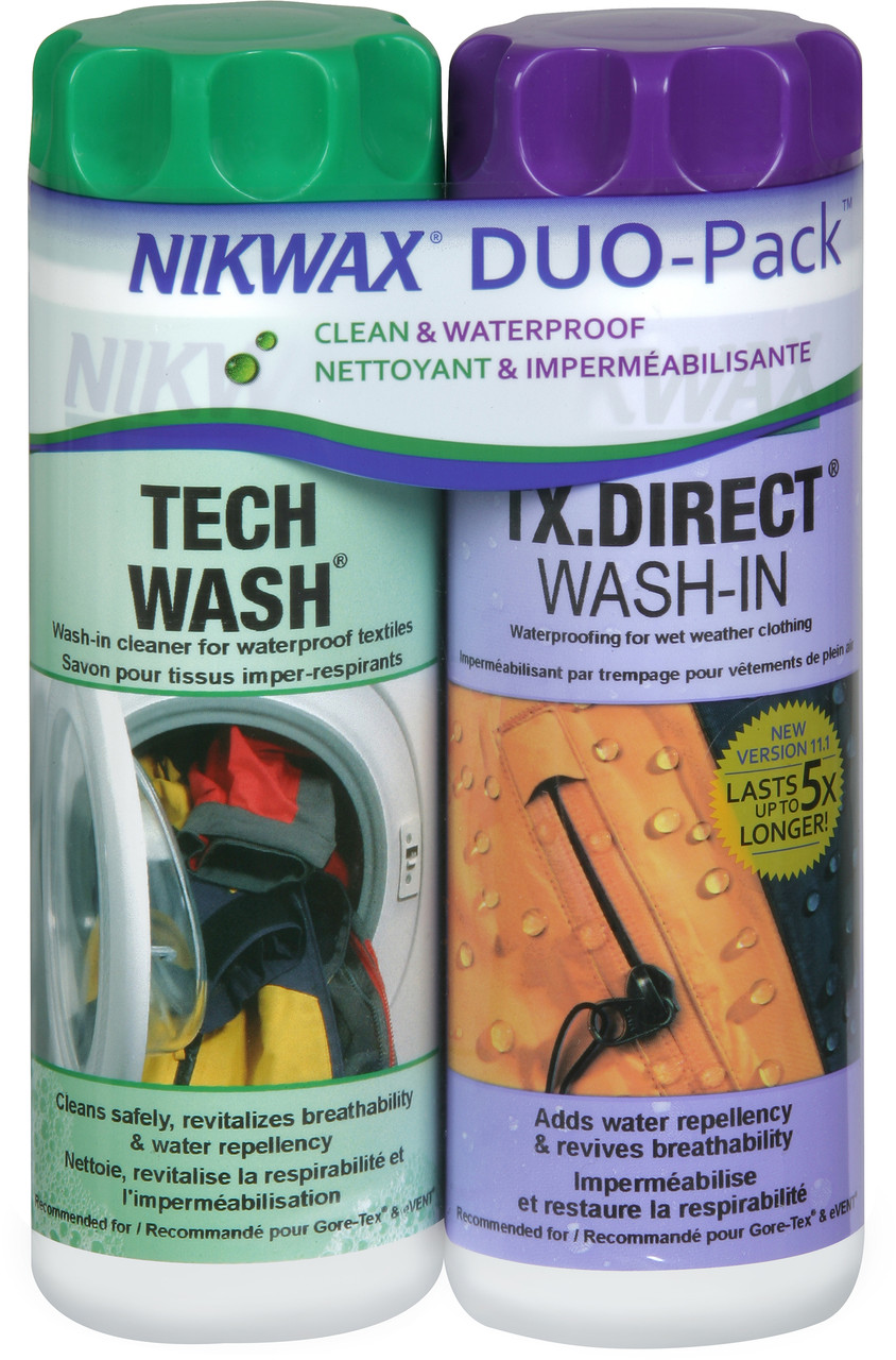 Nikwax Tech Wash and TX.Direct Kit