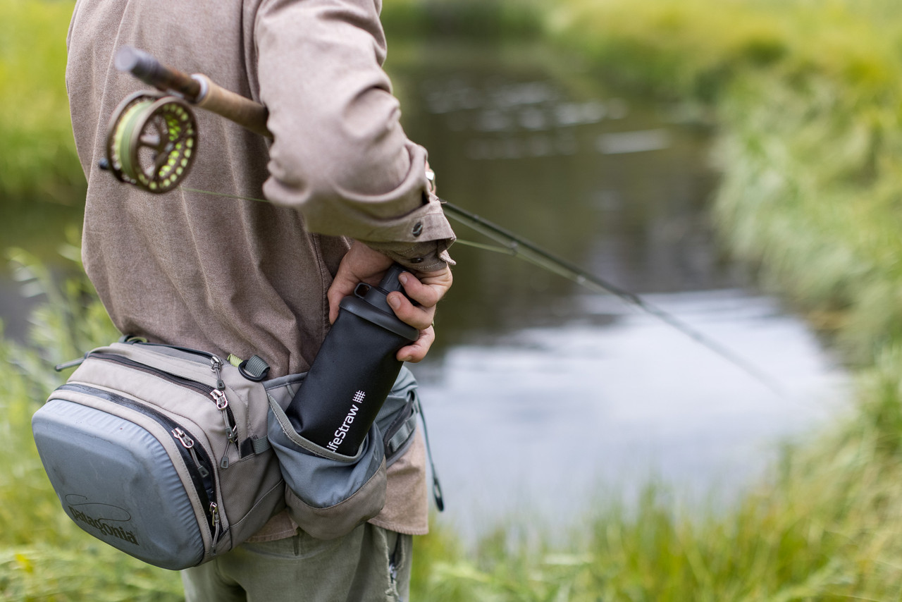 LifeStraw Collapsible Squeeze 650mL Water Bottle Filter System