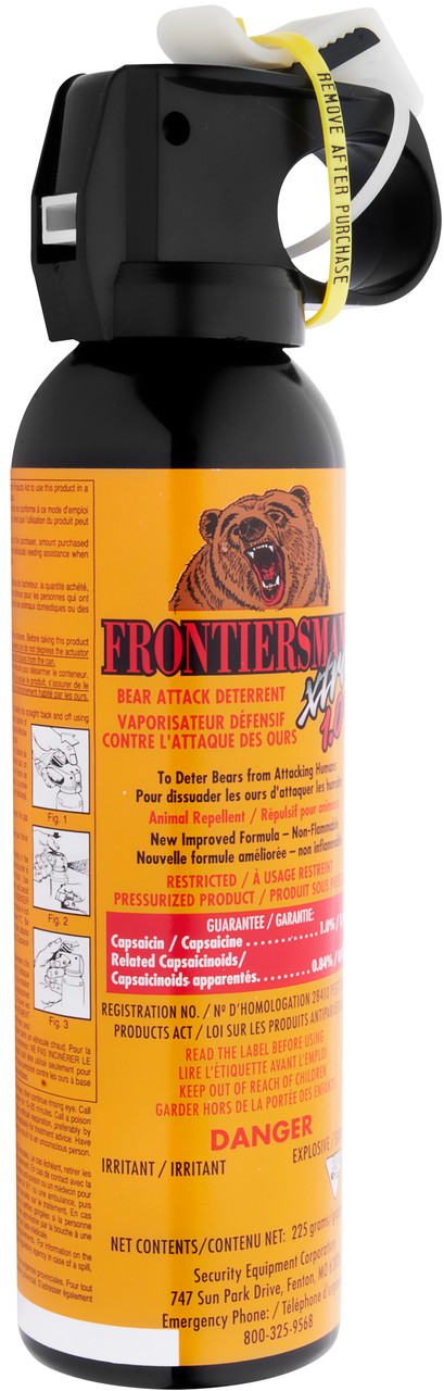 Frontiersman Bear Spray 1% 225g Canister