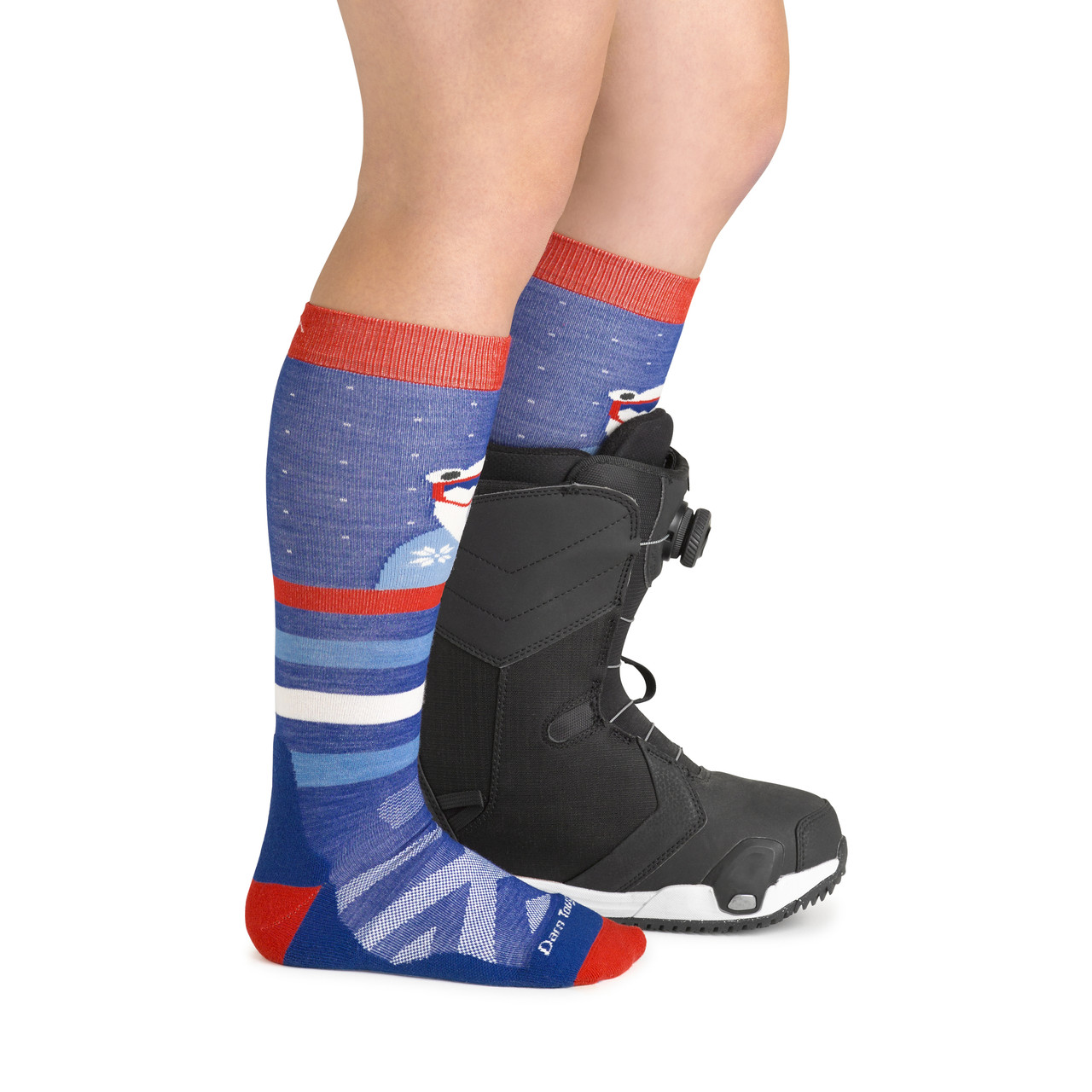 Darn Tough Polar Patroller OTC w/Padded Cushion - Youths