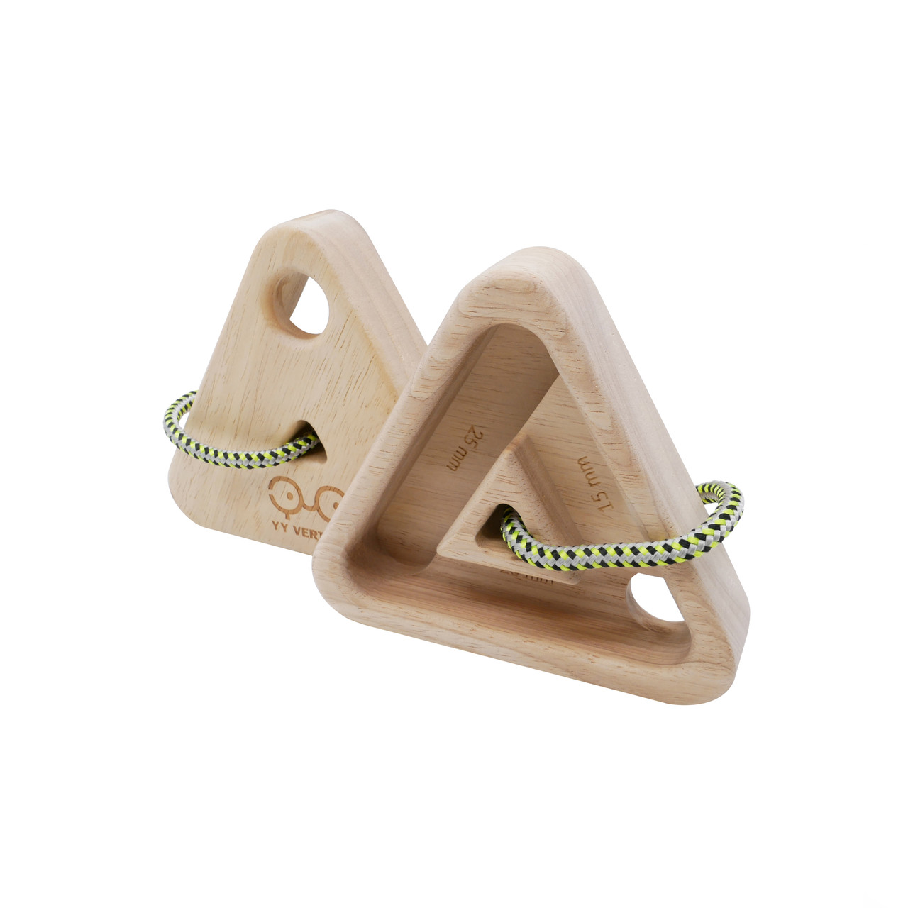 YY Vertical Triangle Wood Portable Hangboard