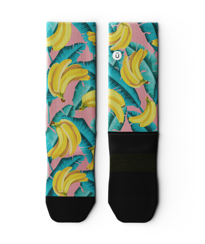 Outway Going Bananas Crew Socks - Unisex