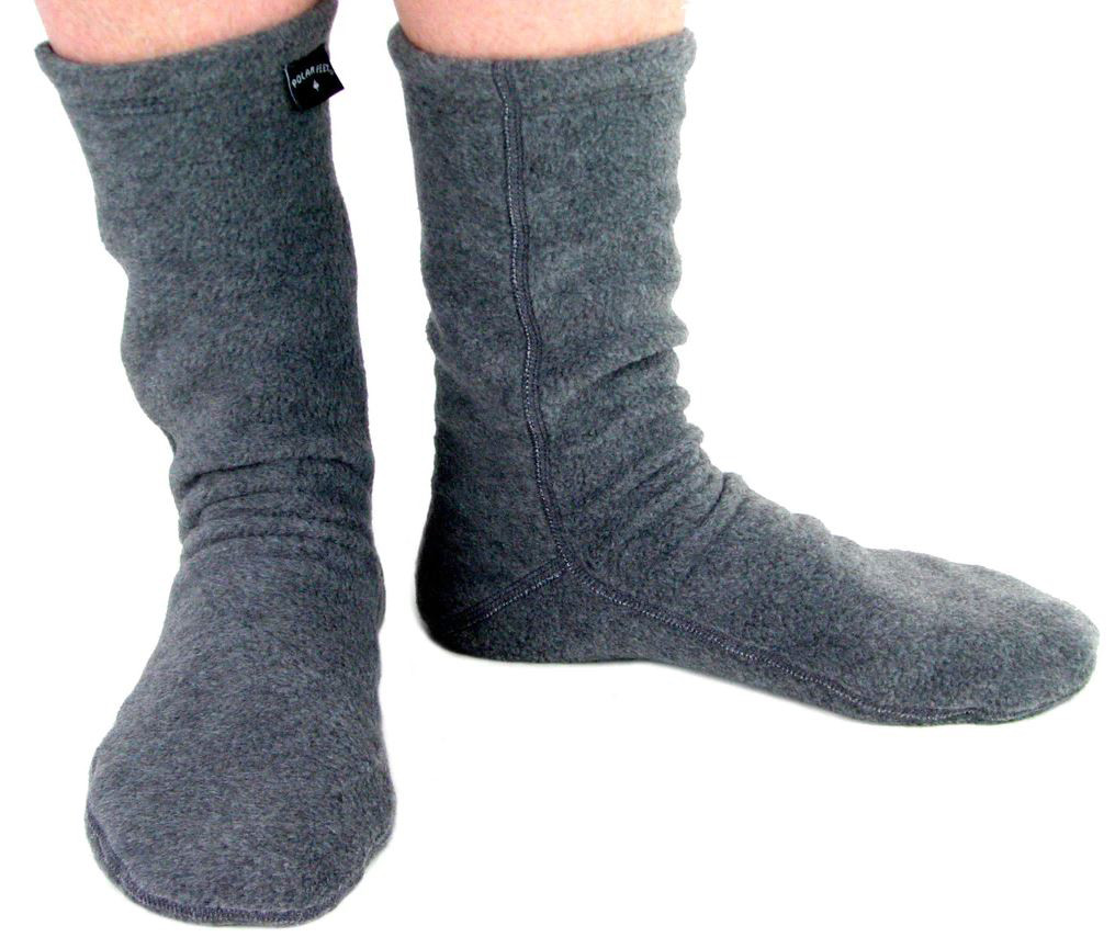Polar Feet Non Skid Fleece Socks - Youths