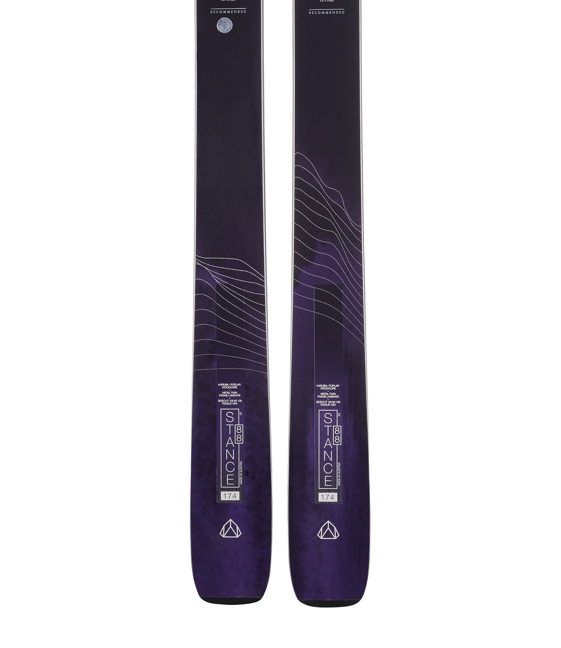 Salomon Stance 88 Skis - Women's
