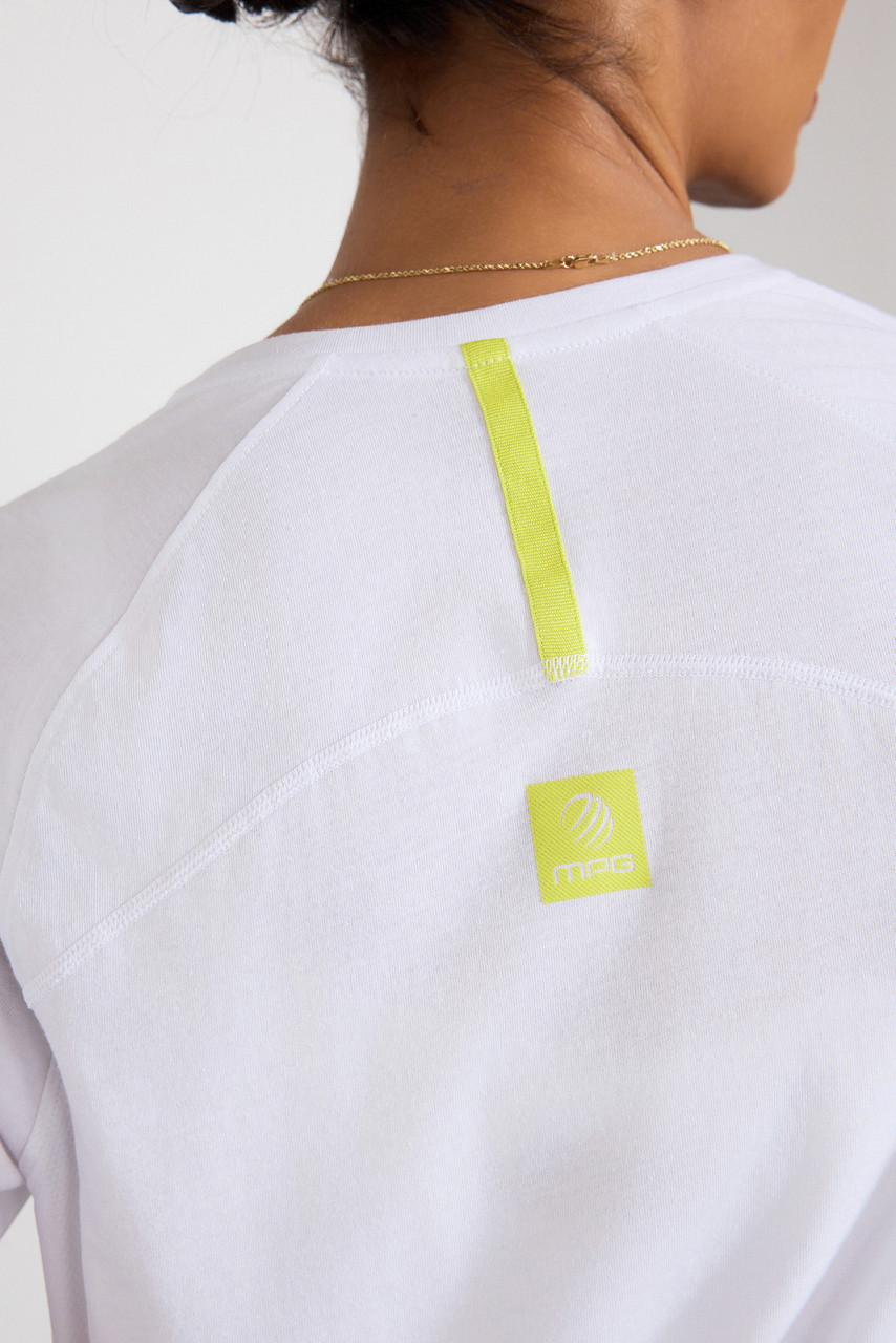 MPG Achieve Mesh Panel Tee with Chest Pocket - Women's