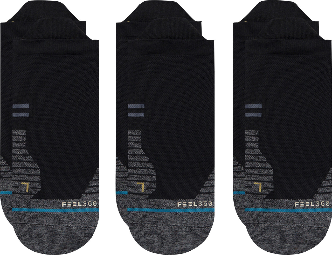 Stance Run Ultra Light Tab Socks 3-Pack - Unisex