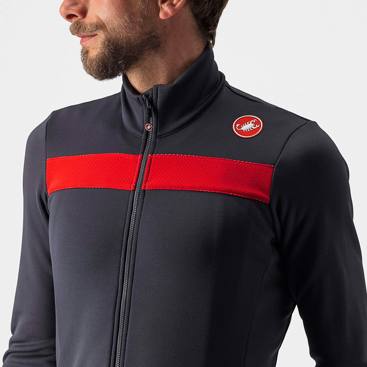Castelli Puro 3 Long Sleeve Full-Zip Jersey - Men's