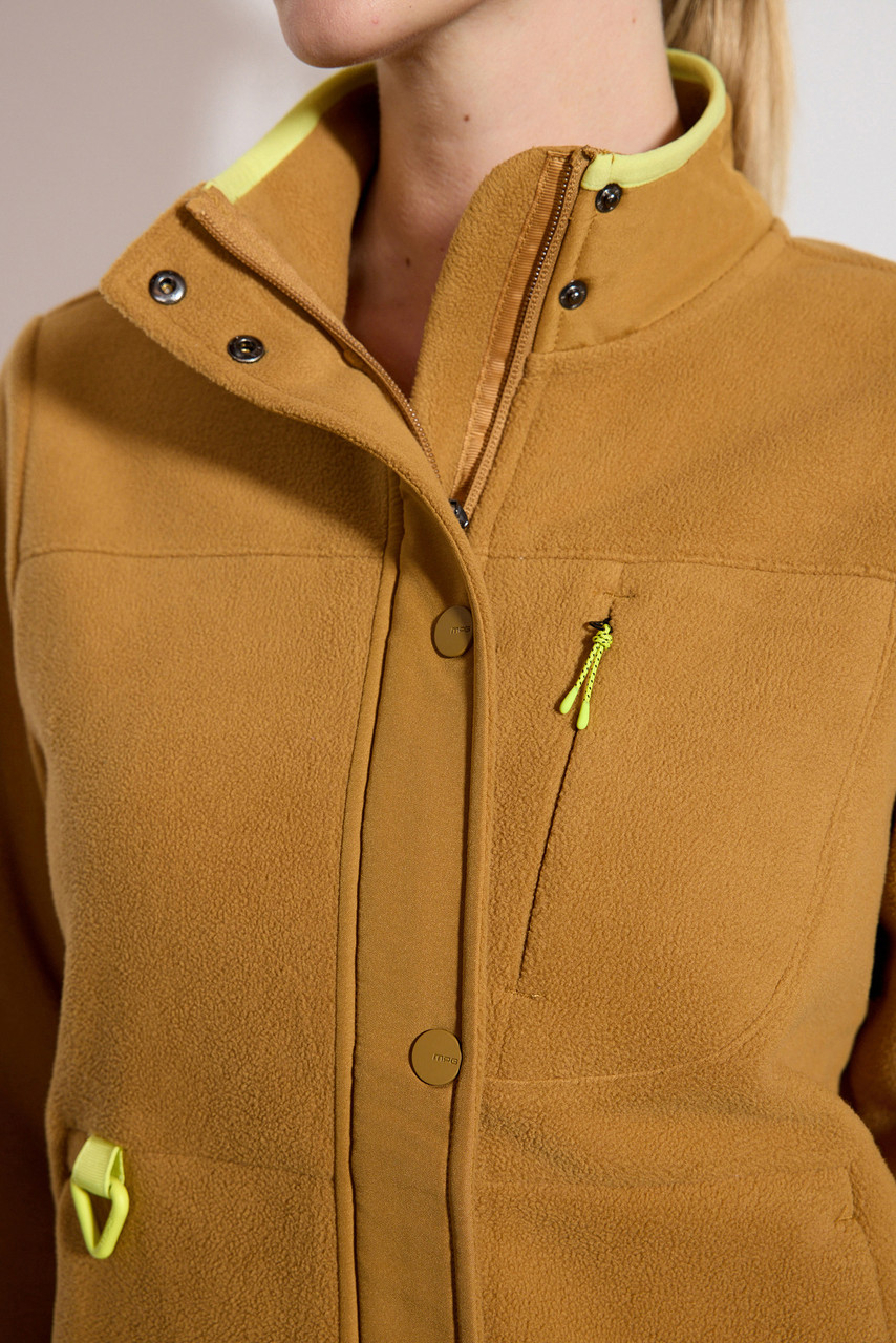 MPG Mixed Media Fleece Jacket with Carabiner - Women's