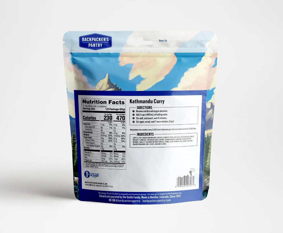 Backpacker's Pantry Kathmandu Curry