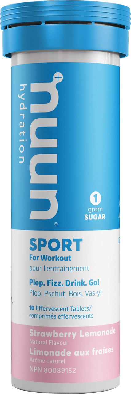 Nuun Electrolyte Replacement Tablets Strawberry Lemon
