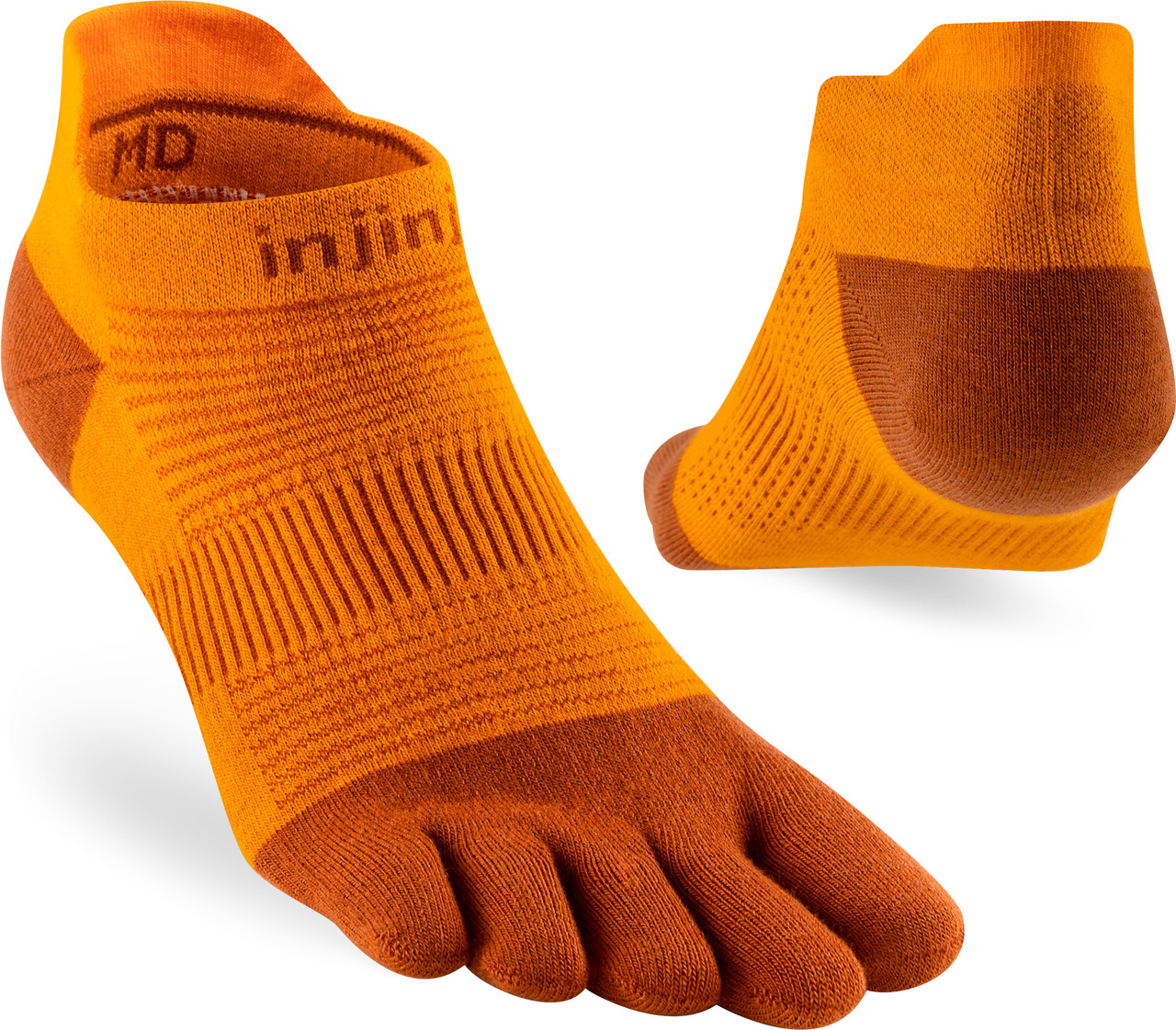 Injinji Run Lightweight No Show Coolmax Socks - Unisex