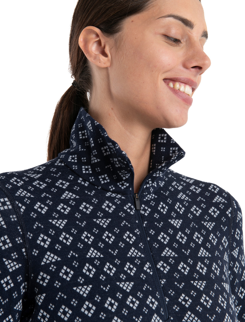 icebreaker Merino 260 Vertex Long Sleeve Half Zip - Women's