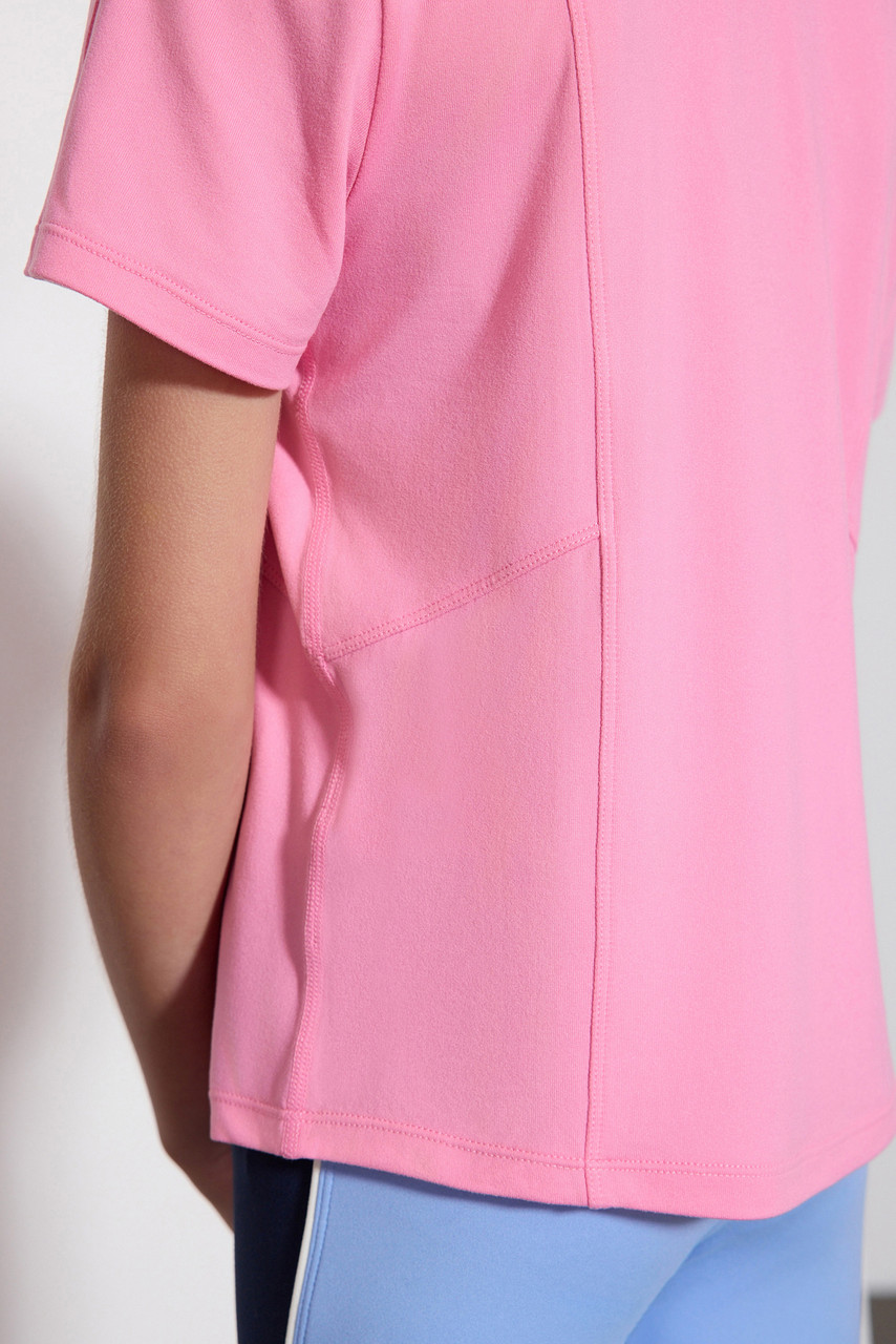 MPG Revel Crew Neck Fitted Tech Tee - Girls' - Youths