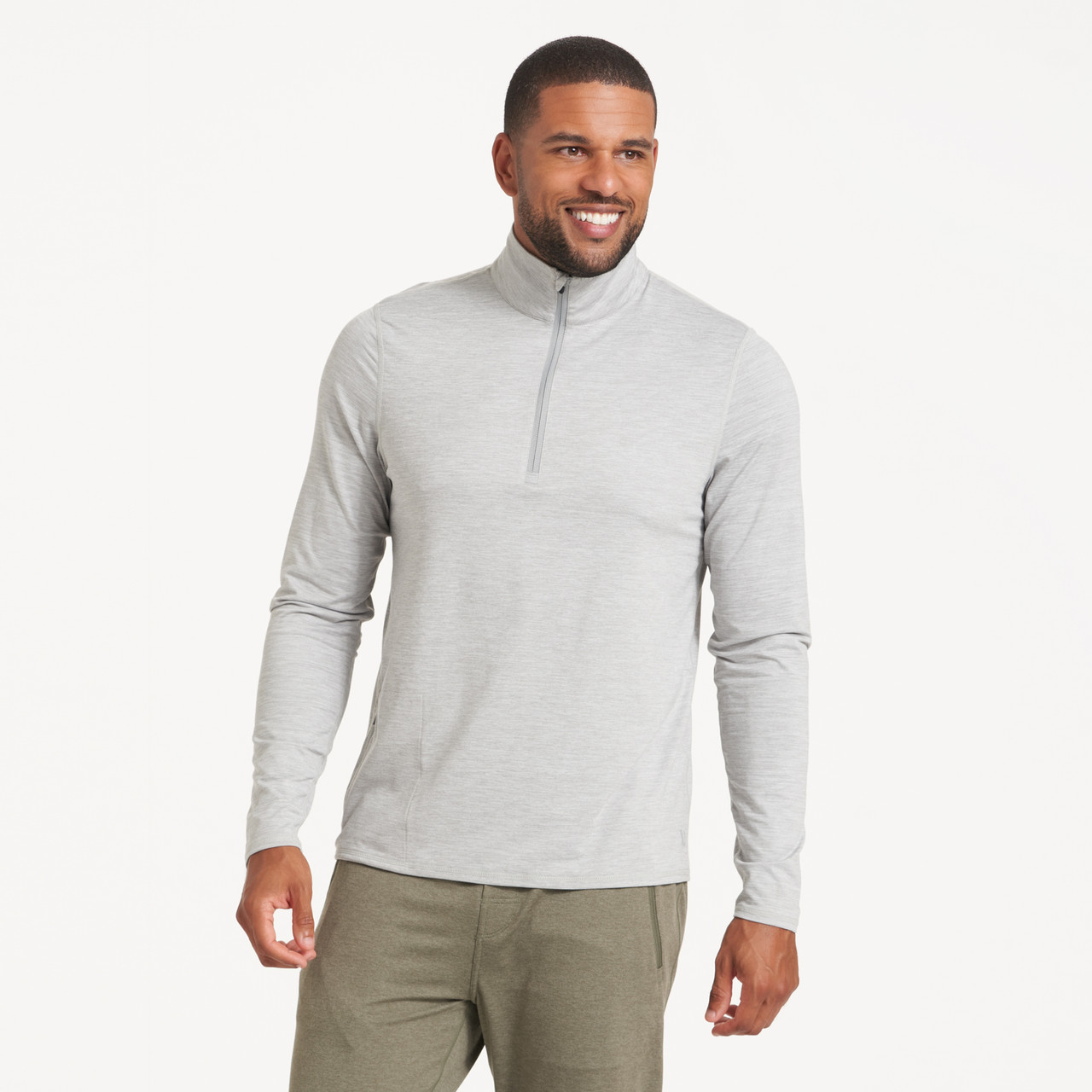 Vuori Ease Performance Half Zip Top - Men's