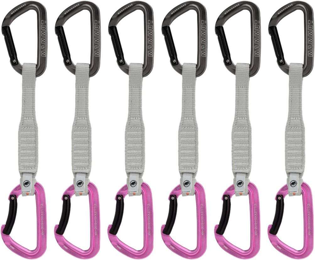 Mammut Workhorse Keylock 6-Pack Quickdraws
