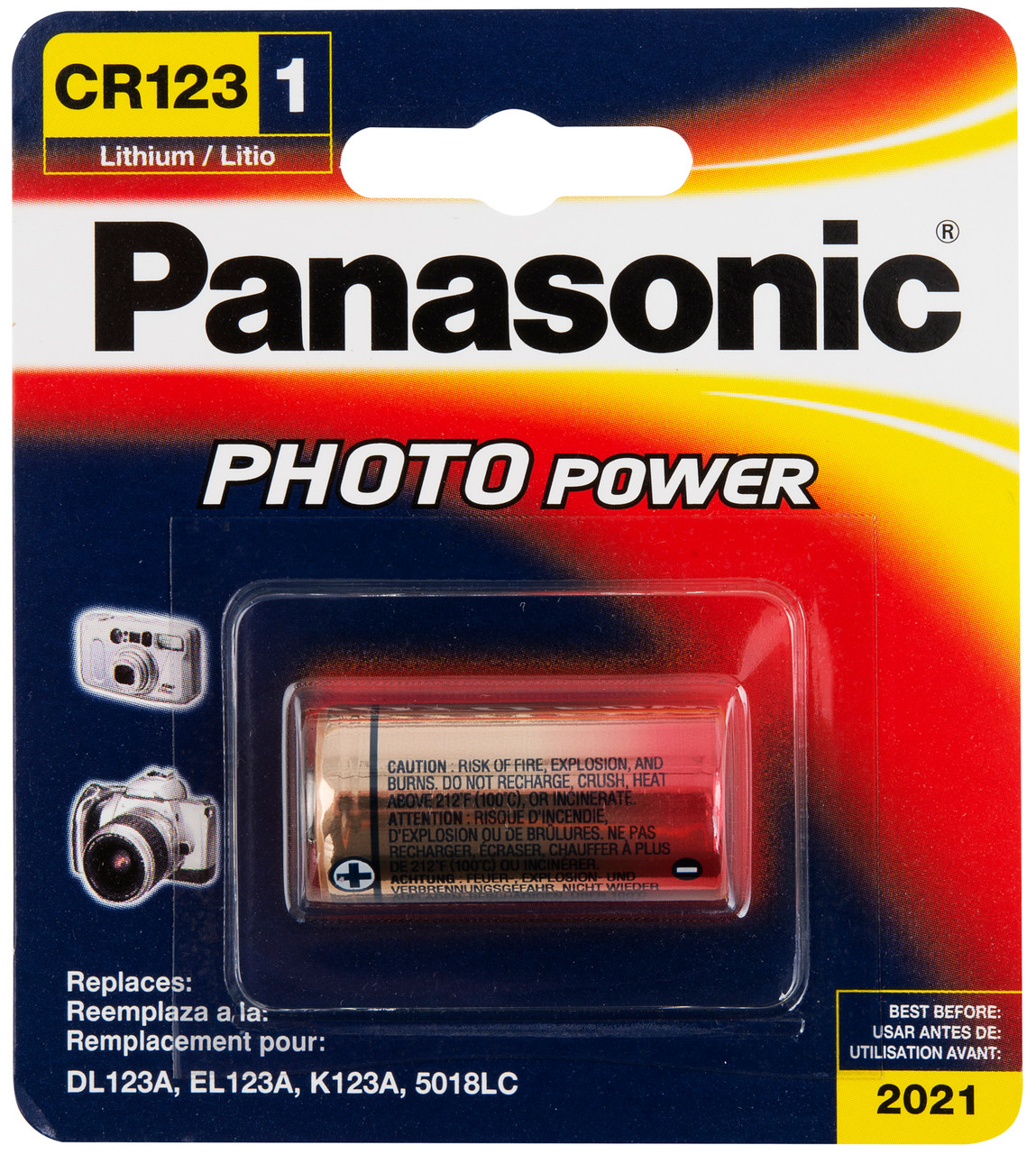 Panasonic CR123A-BP Battery