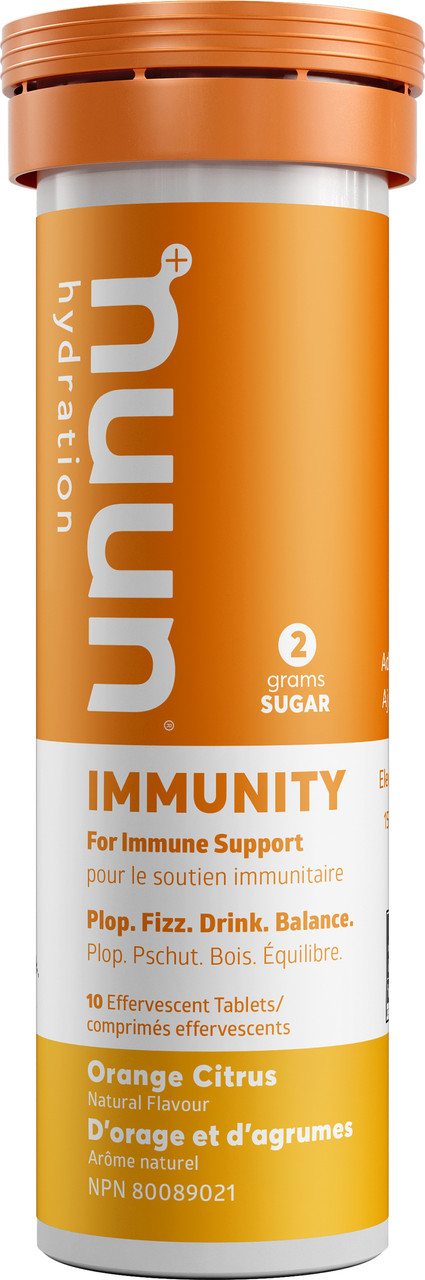 Nuun Hydration Immunity Tablets Orange Citrus
