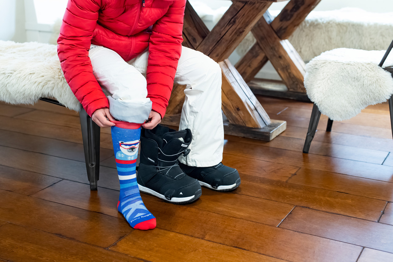 Darn Tough Polar Patroller OTC w/Padded Cushion - Youths