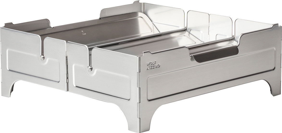 Wolf and Grizzly Fire Safe Portable Fire Pit